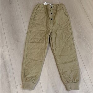 NWT Free people Rita Row Colab Quilted Sand color S